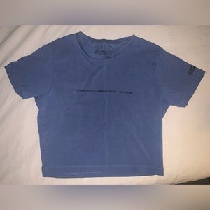 Fitted crop top